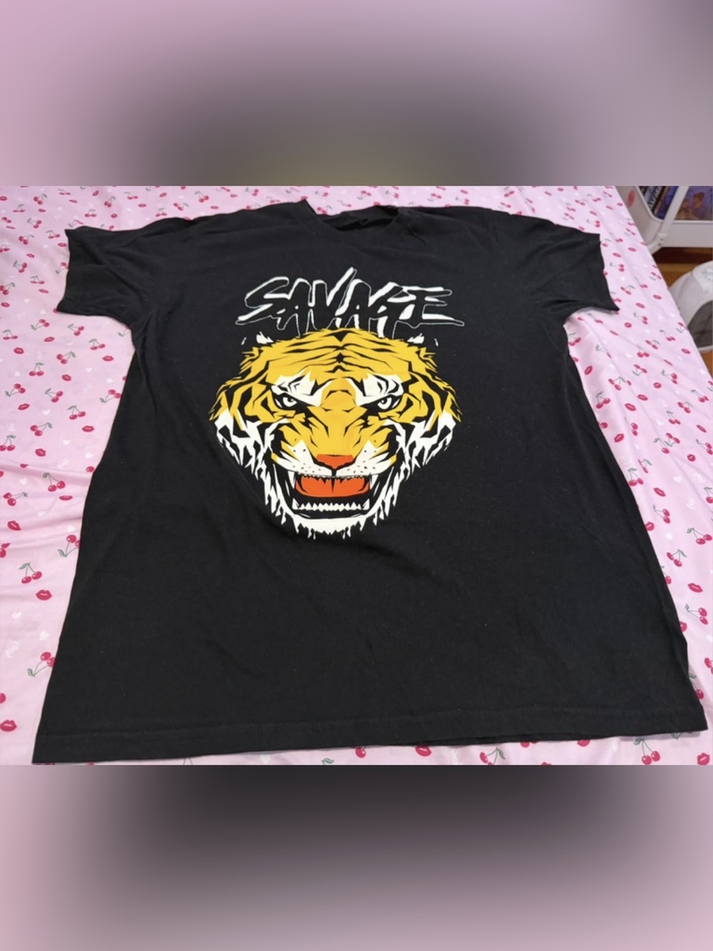 Tiger Graphic Short Sleeve Tee